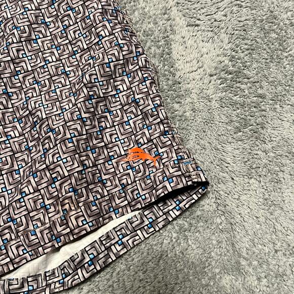 Tommy Bahama Swim Trunks Mens Medium Mesh Lined Shorts - Picture 2 of 11